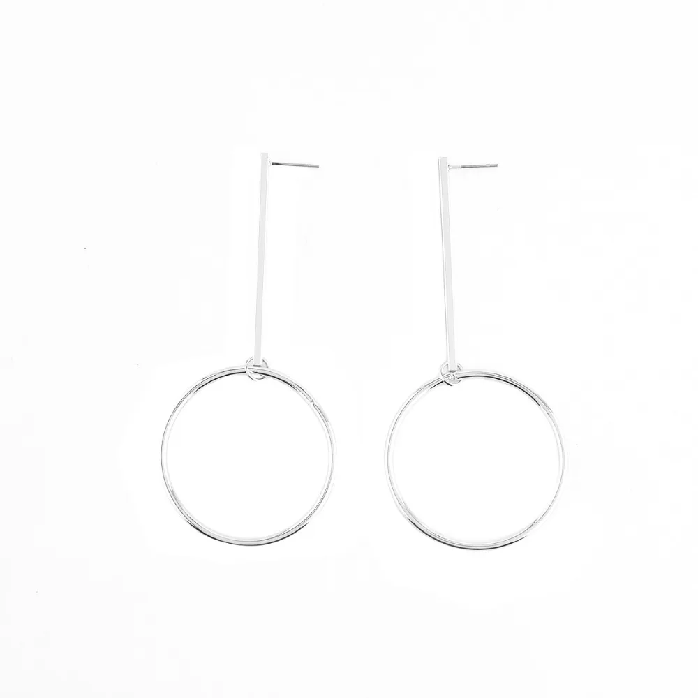 Серьги в стиле стимпанк большие винтажные геометрические серьги золотого цвета