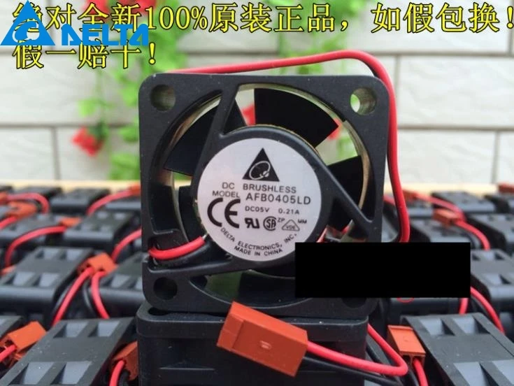 New 4cm4 cm 4020 5V 0.21A mute double ball bearing fan AFB0405LD for Delta 40*40*20mm | Компьютеры и офис