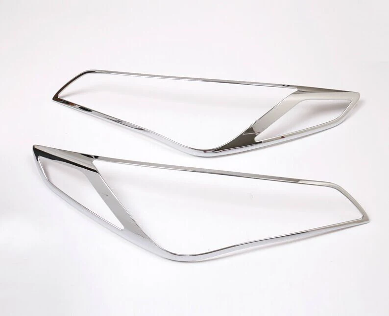 Хромированная накладка на фару для Hyundai Sonata MK9 2015 2016 2017 ABS|trim cover|abs chrometrim chrome |