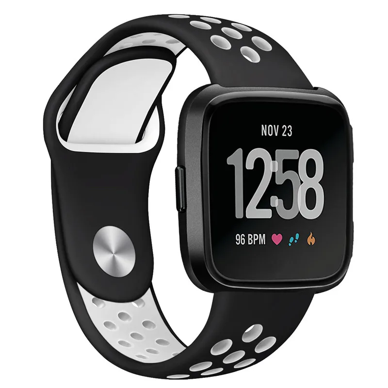 Сменный мягкий силиконовый спортивный ремешок для часов Браслет Fitbit Versa/Versa Lite