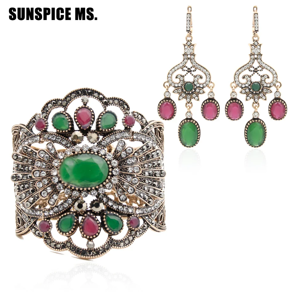 Этнические богемные женские браслеты и серьги из смолы ювелирные наборы