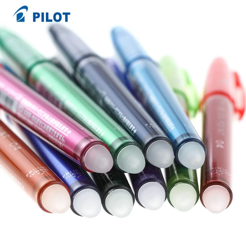 Pilot frixion Point 04 стираемые маркеры шариковая ручка ролика LF-22P4 0 4 мм Япония 10 цветов