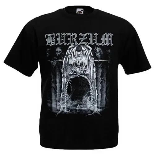 Футболка 1BURZUM1 из глубины тьмы. Норвежский музыкальный проект. Новинка Бесплатная