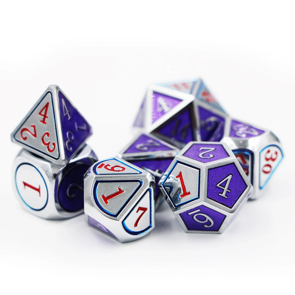 IMDG 7 шт./компл. креативные игровые кости для ролевых игр многогранные
