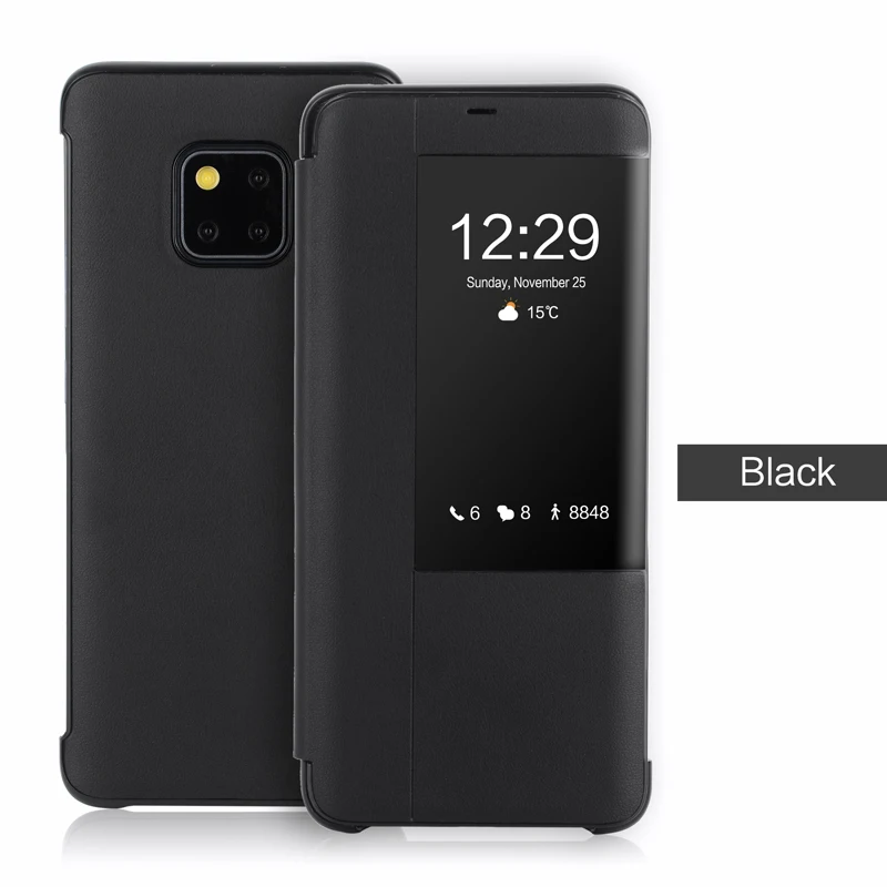 Умный чехол Mate20 20Pro для Huawei Mate 20 Pro 20X Lite кожаный флип с полной защитой X Pro|Бамперы| |