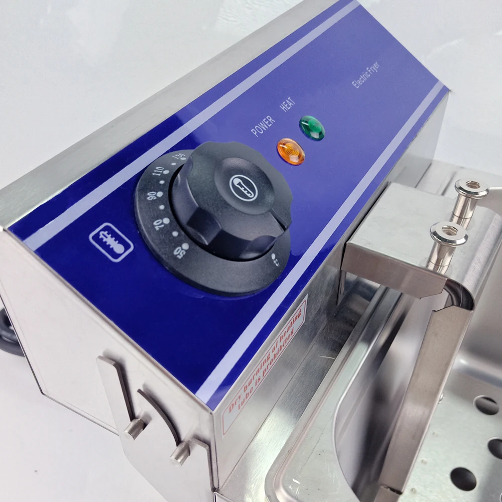 Горячая продажа 10л фритюрница мини Хо использовать держать жарку машина