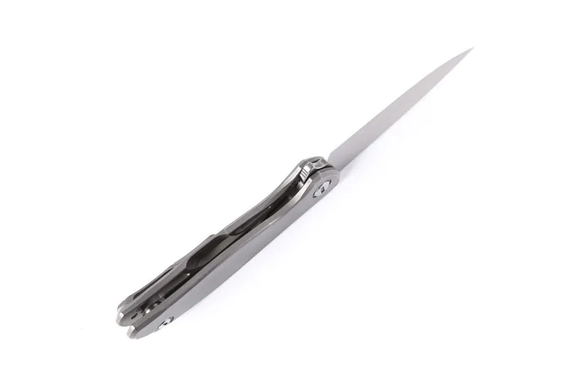 Складной нож Green thorn F95 Flipper титановый Карманный резец с плоской ручкой лезвие D2 TC4
