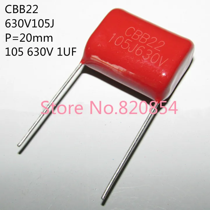 10 шт./лот CBB22 630V105J P = 20 мм 105 630 мкФ|lot|lot lot |