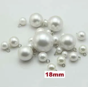 10 шт./лот модные пуговицы россыпью для рукоделия круглые жемчужные Швейные