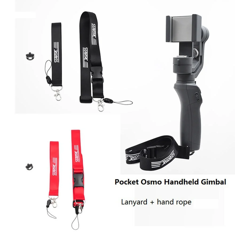 DJI OSMO Карманный ручной карданный шнурок наручный канат шейный ремешок браслет
