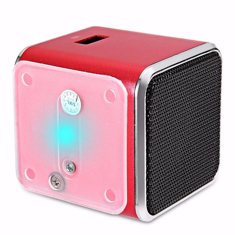 TDV26 Portable Radio FM Receiver Mini Speaker Digital LCD Sound Micro SD/TF Music Stereo Loudspeaker for Laptop Mobile Phone MP3 |