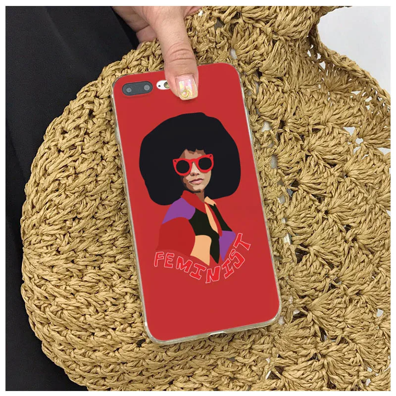 2bunz Melanin Poppin Aba Мягкий силиконовый чехол для iPhone 7 8 5S 6S 6plus 8Plus X XR XS XSMAX чехлы