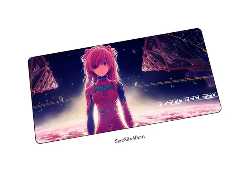 Size 800x400x2mm Evangelion Коврик для мыши популярный коврик для мыши notbook компьютерный коврик для мыши Бестселлер игровой коврик для мыши геймер для клавиатуры коврик для мыши - Цвет: Size 800x400x2mm