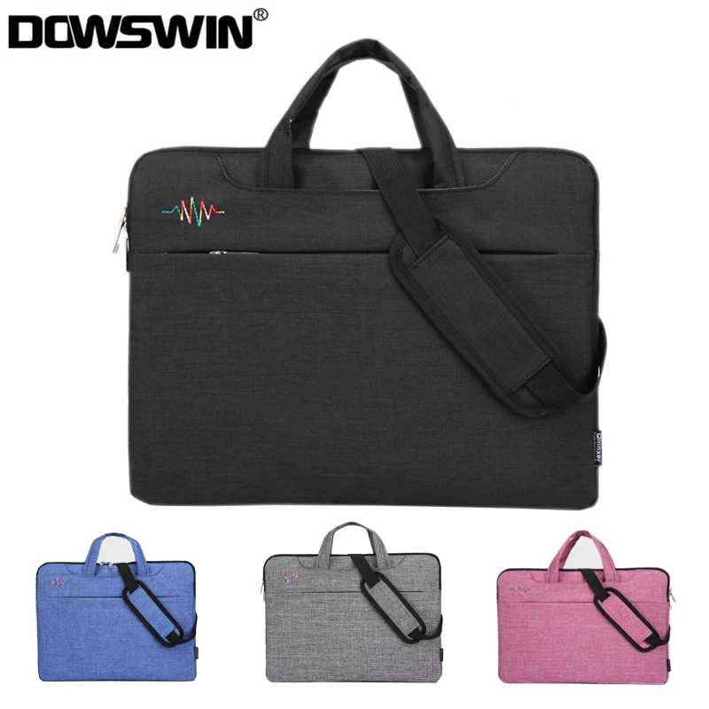 Сумка для ноутбука DOWSWIN 13 15 дюймов сумка на плечо Macbook Air Dell HP Lenovo Asus Xiaomi |