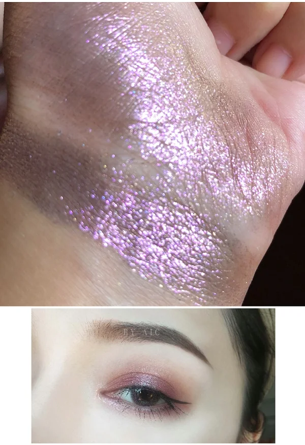05 SingleColor Holographic Metallic Duochrome EyeShadow Pallete Glitter Shiny Eyeshadow Pigment Waterproof EyeShadow Makeup Palette - Цвет: 05