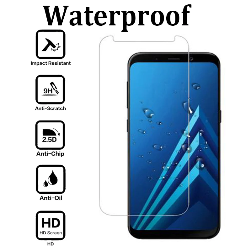 Закаленное стекло 2.5D для защиты экрана Защитная пленка Samsung Galaxy A10S A20S A30S A50S A70S A90 Φ