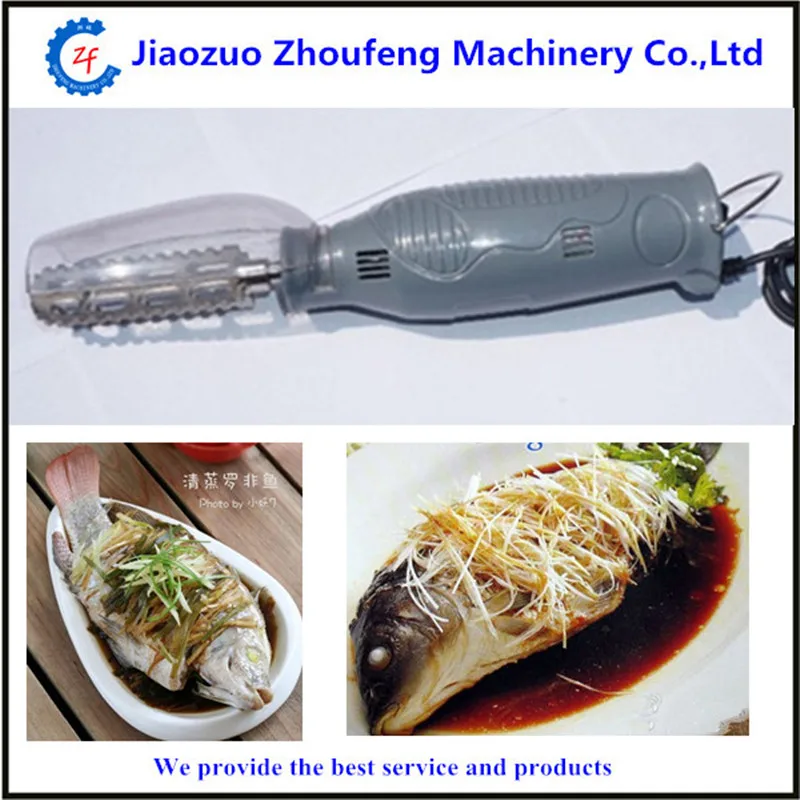 Легкая в эксплуатации электрическая мини-рыбочистка ZF для домашнего
