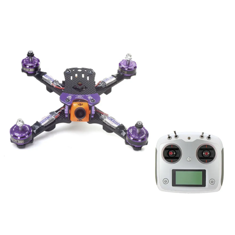 Квадрокоптер GARTT Scorpion AFRC QR210 FPV гоночный Дрон F3 OSD 30A 2 6S w/FlySky I6S RTF RC