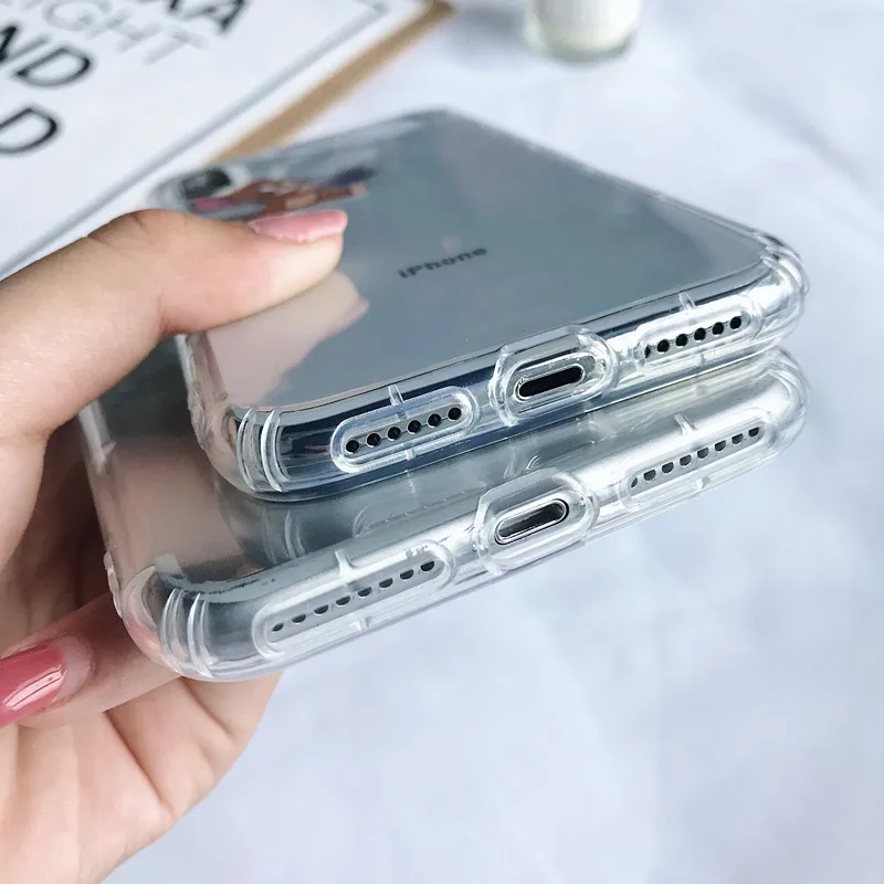 Милый мультяшный чехол для телефона с котом и мышкой iphone X XS MAX XR 7 6 6S 8 Plus мягкий
