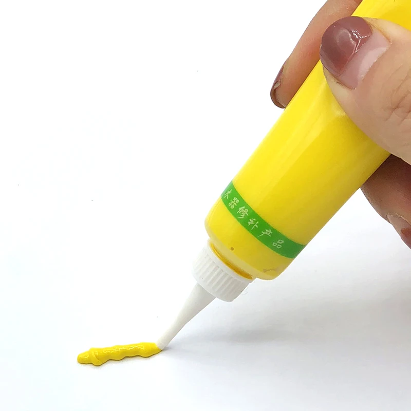 Желтая Мебель для быстрого удаления царапин мебель из цельного дерева ремонтная