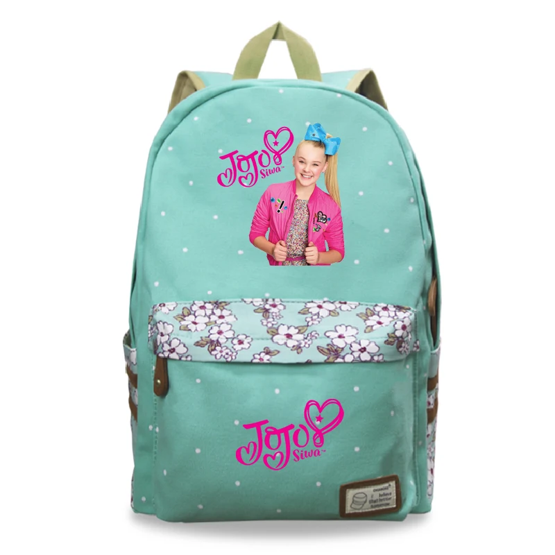 Повседневный Рюкзак Jojo Siwa студенческий модные новые высококачественные сумки
