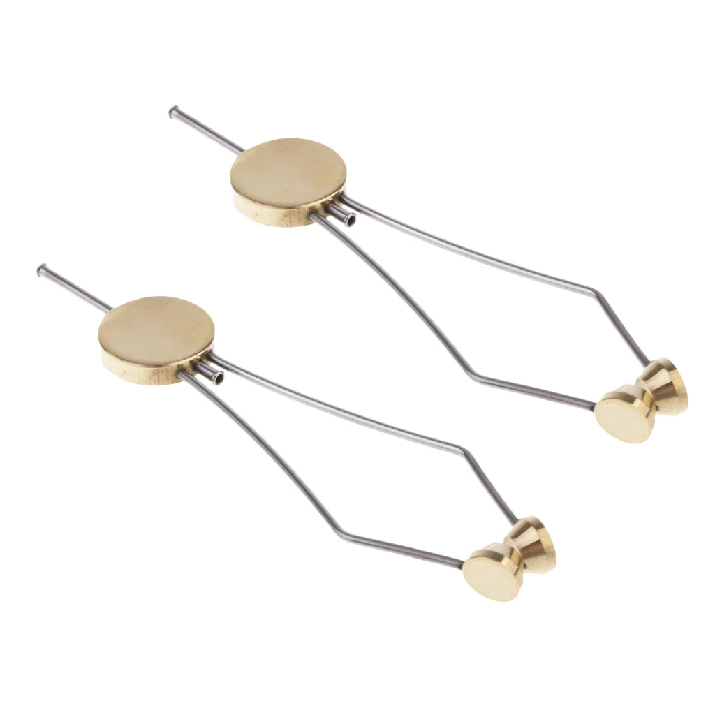 2 шт. держатель из нержавеющей стали с латунным диском для завязывания мух ловли