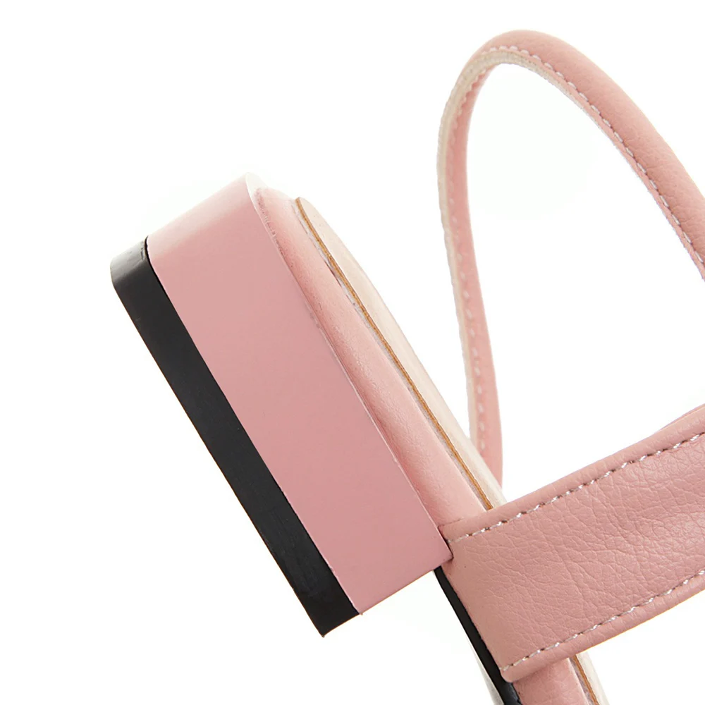 Женские босоножки на массивном каблуке черные или бежевые удобные сандалии