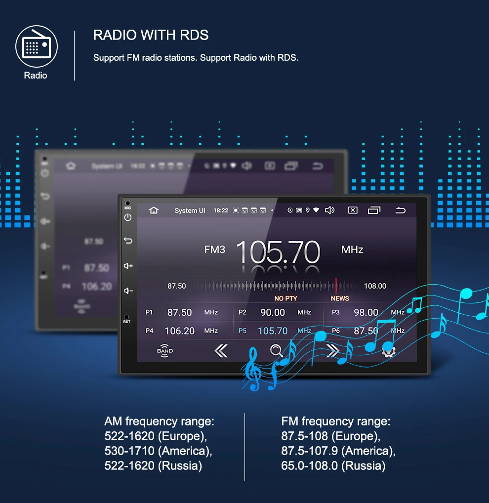 AUTOTOP 2 Din Android 9,0 универсальный автомобильный Радио dvd-плеер для Toyota Nissan Honda hyundai мультимедийная поддержка 4G LTE SIM сеть