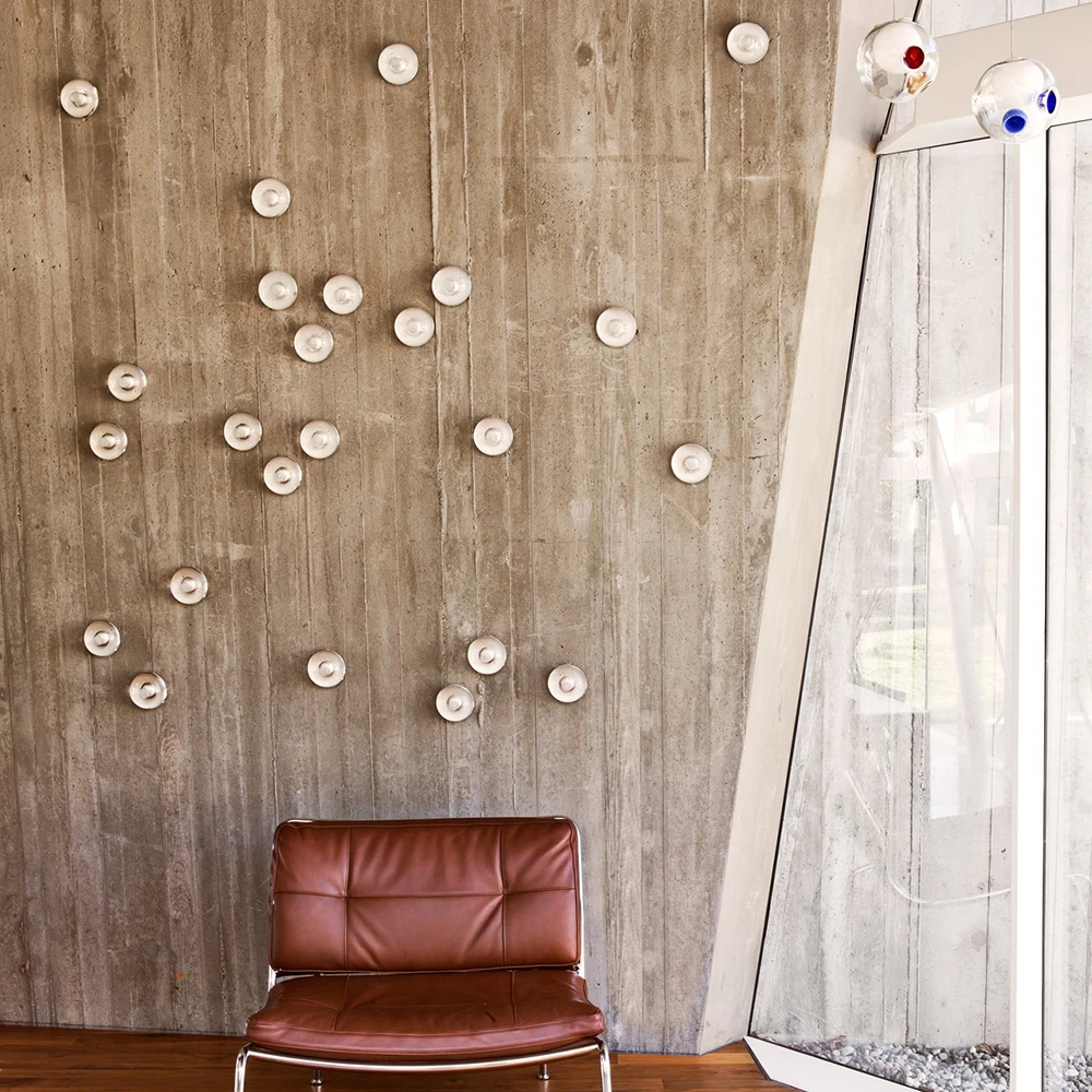 Чердак реплик Кристальный проходной Led Пузырьковые реплики прозрачные 14s