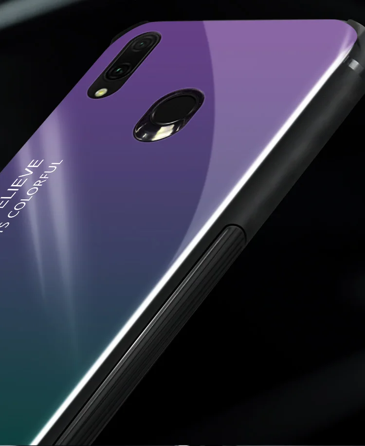 Для Asus Zenfone Max Pro (M1) ZB601KL/ZB602KL чехол для крышки корпуса градиент закаленное Стекло