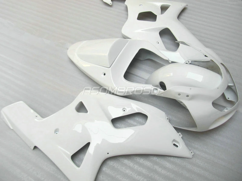 Пользовательские ABS обтекатели комплект для Suzuki GSXR600 GSXR750 2001-2003 GSX R600 01 02 03 R750 все