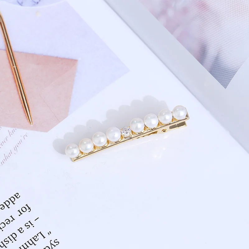 DAIMI жемчужное волос зажим аксессуар для натуральный шпилька с жемчужиной