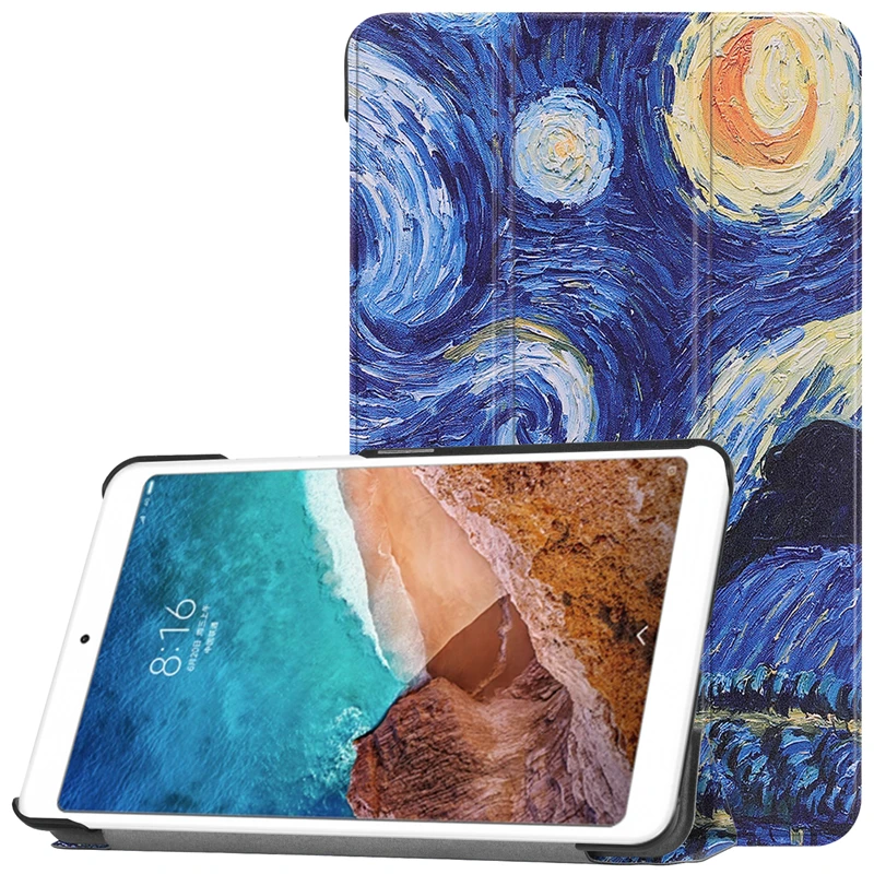 Чехол для Xiaomi mi Pad 4 Магнитный ультра тонкий PU кожаный чехол для Xiaomi mi Pad 4 8,0 дюймов mi tab 4 чехол Funda 8 дюймов