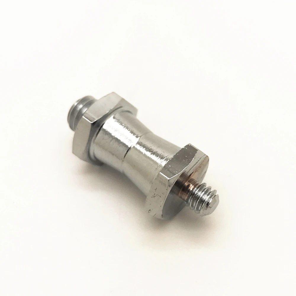 

1/4 Male to 3/8 Male Threaded Convert Screw Adapter Spigot Stud for Flash Light Tripod Studio Bracket 1/4-3/8