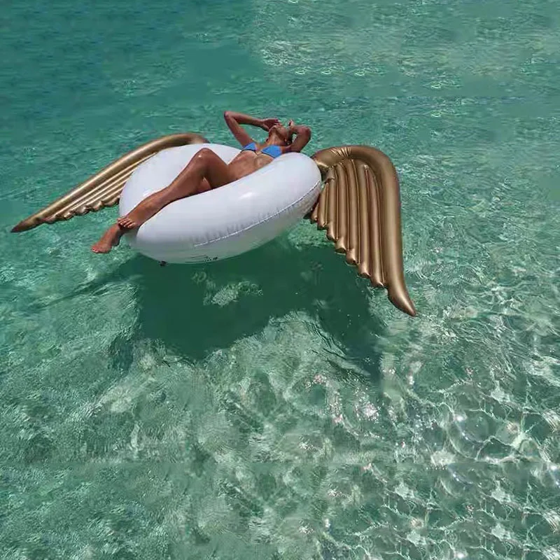 Круг для плавания надувной круг Ins Hot Angel wings надувное кольцо для взрослых надувной матрас для бассейна круг для женщин водные игрушки