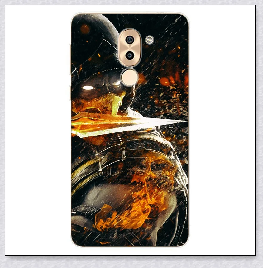 Ninja Для Fundas huawei Honor 6x чехол s Высокое качество Модный Принт мягкий Силиконовый ТПУ задняя крышка чехол для Honor 6 x Honor6x чехол для телефона - Цвет: Ninja