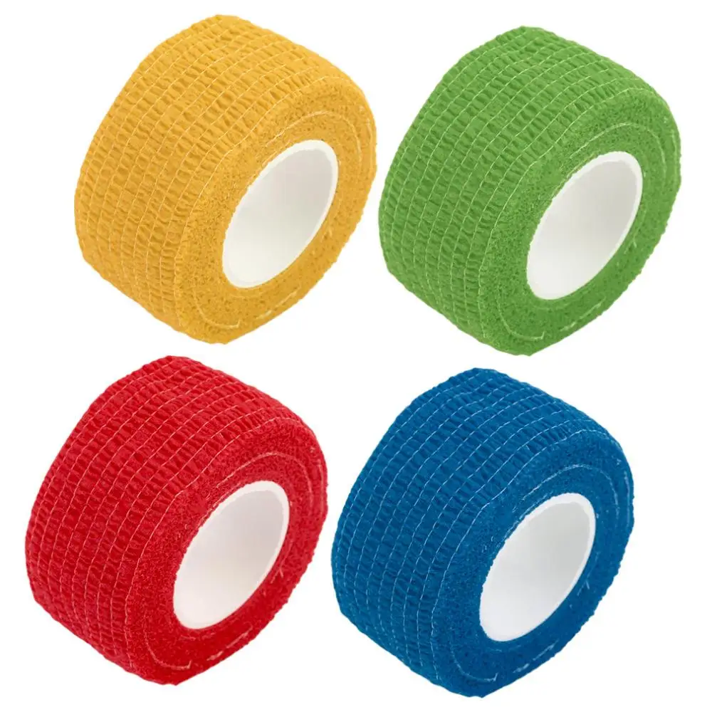 

1 pc Self-Adhering Bandage Wraps Elastic Adhesive First Aid Tape Stretch 2.5cm