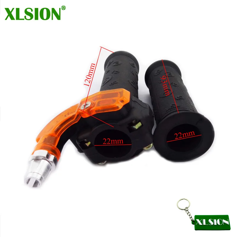 XLSION Твист дроссельной заслонки ручной захват набор для 43cc 47cc 49cc мини грязи