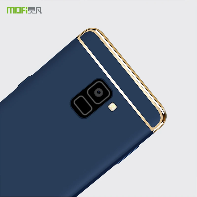 MOFi For Samsung Galaxy A8 2018 Cases Luxury Protective Back Cover 3 in 1 Hard PC Hybrid Case A5 A530F Mobile Phone Shell |