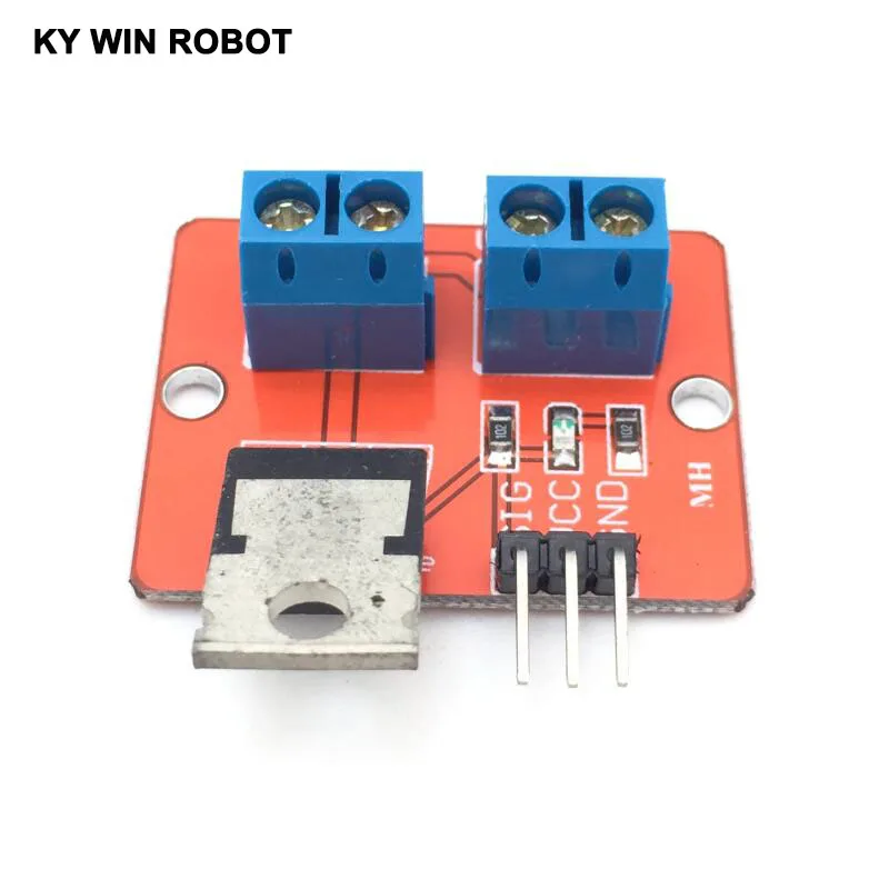 Верхняя кнопка Mosfet 0-24 В стандартный модуль IRF520 для Arduino MCU ARM Raspberry pi | Электронные