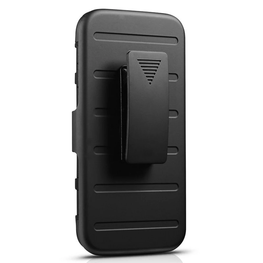 Новинка 2017 года Kickstand Гибридный для Samsung Galaxy Броня задняя крышка Зажим ремня
