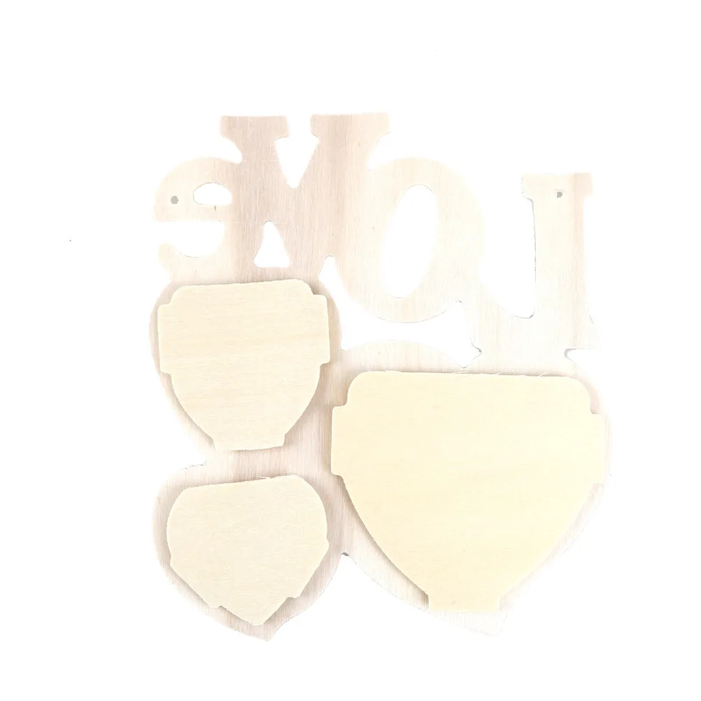 Деревянная фоторамка Love Design DIY 1 шт. художественный декор для домашнего стола три