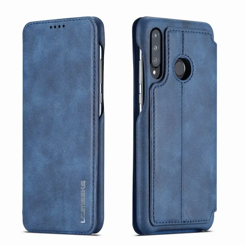 Blue Чехол для телефона huawei P30 Lite, чехол Luxo, откидной кожаный чехол для huawei P30 Pro P 30 Lite Pro, чехол-кошелек, магнитный чехол-книжка - Цвет: Blue