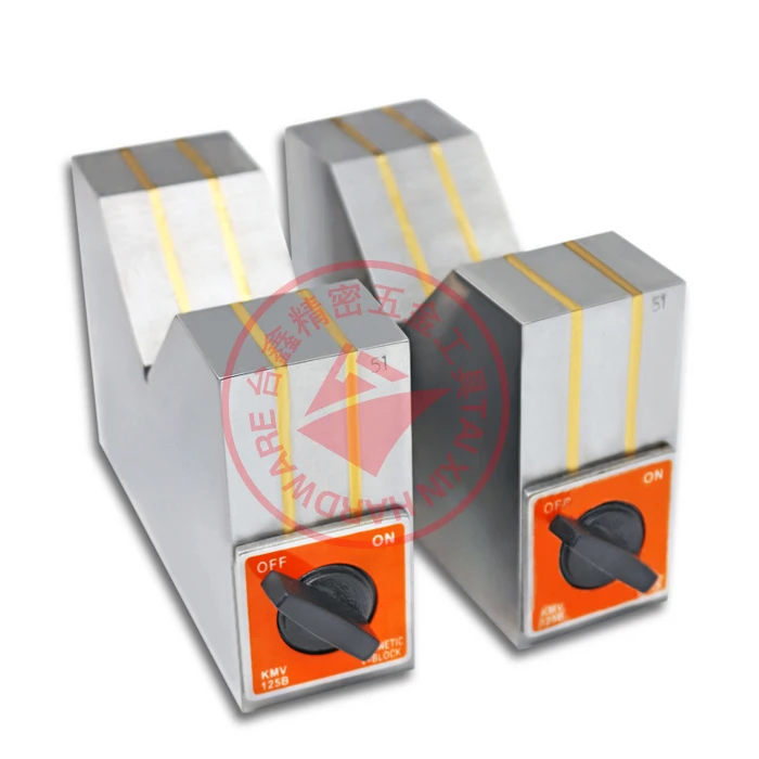 Магнитный V образный блок треугольное настольное магнитное сиденье 50B 80B