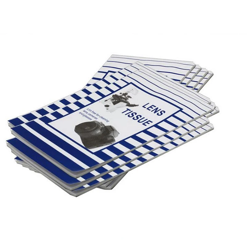 50 листов Универсальная мягкая салфетка для объектива камеры Чистящая бумага