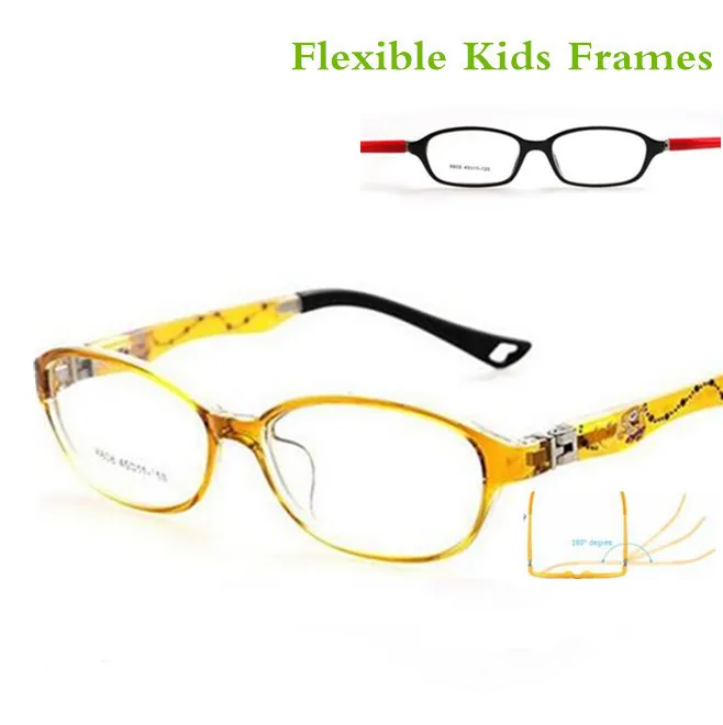 Модные детские очки легкие оправы для детей очков мальчиков и девочек TR90