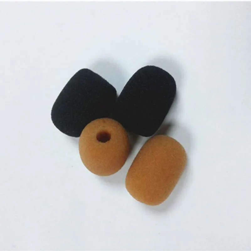 Пенопластовые ветрозащитные экраны Linhuipad для микрофона диаметр отверстия 5 мм 12