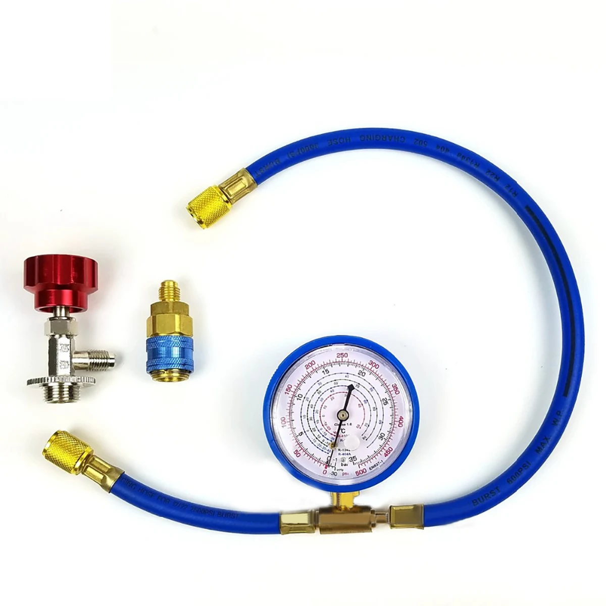 DWZ 1 комплект новый M14 R134a хладагент зарядный шланг с манометром перезарядки