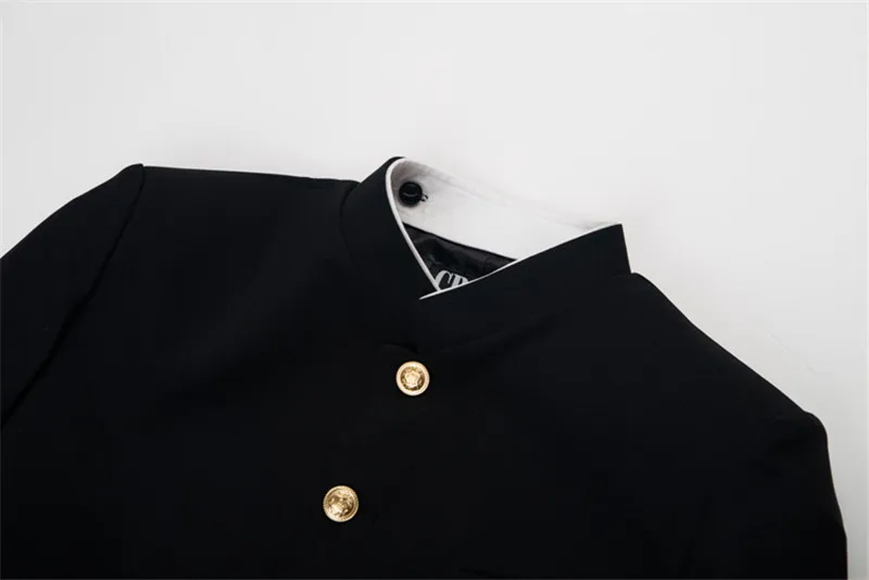 Mob Psycho 100 Mobu Saiko Hyaku Kageyama Shigeo косплей костюм черный Gakuran Костюмы Брюки S-4XL
