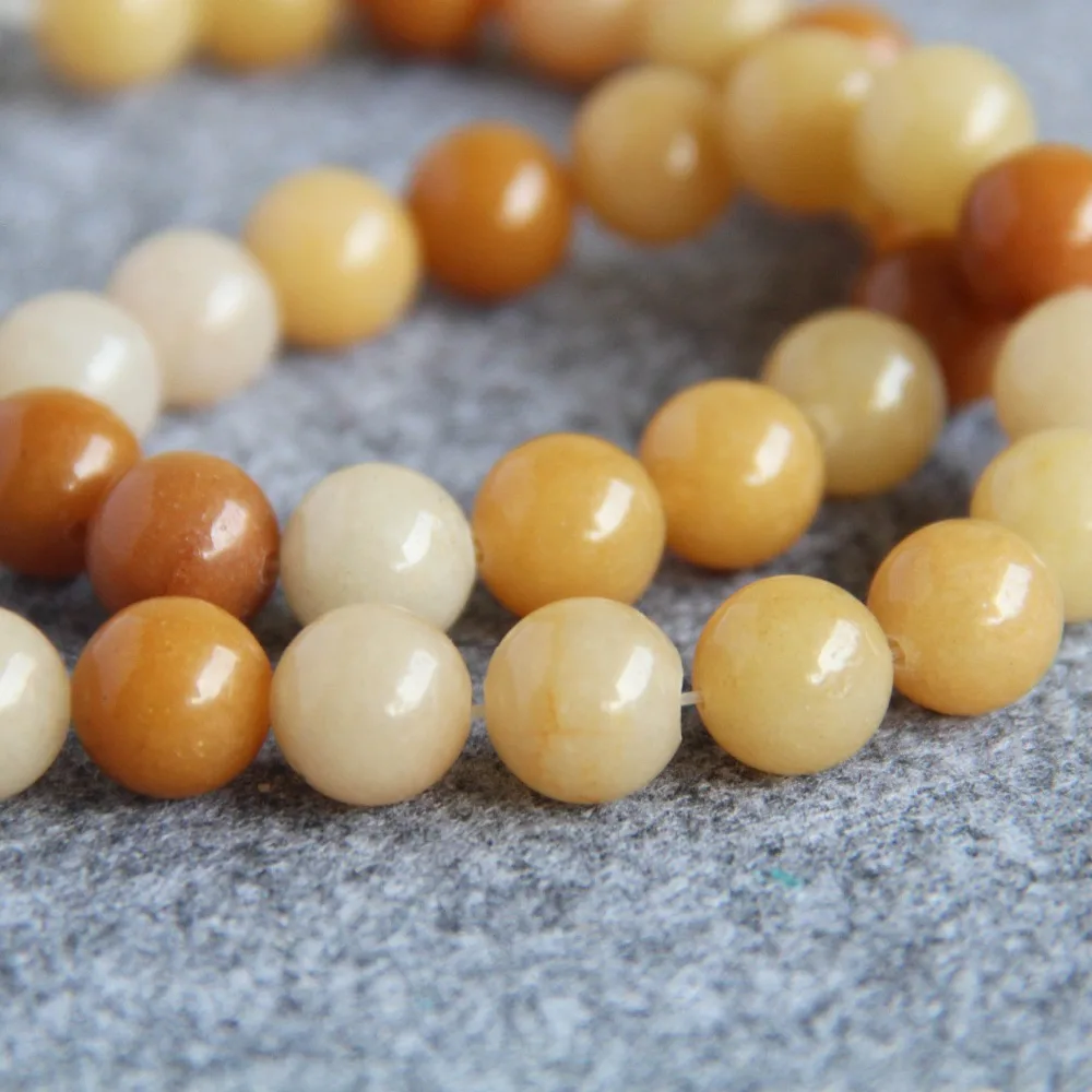 Новинка для ожерелья и браслета 12 мм натуральные желтые турецкие Ониксовые